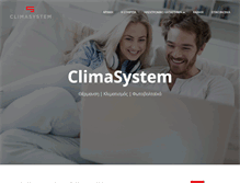 Tablet Screenshot of climasystem.gr