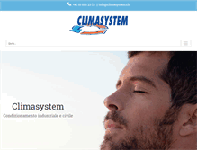 Tablet Screenshot of climasystem.ch